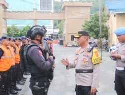 Wakasatgasopsda Operasi Lilin Cartenz 2025 Tinjau Pos Pam Asei Faa, Tekankan Kedisiplinan dan Ketertiban Inventaris Senjata 
