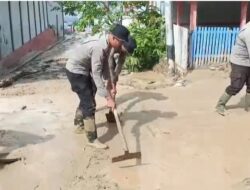 Hujan Lebat Picu Longsor di Agam, Polsek Tanjung Raya Siaga di Lokasi Bencana