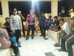 Patroli Malam Gabungan di Kepulauan Seribu Selatan, Polisi Ajak Warga Jaga Keamanan Lingkungan