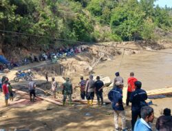 *Polres Aceh Tengah Salurkan Bantuan Logistik ke Desa Terisolir di Kecamatan Linge