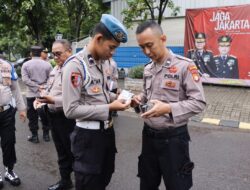 Propam Polres Kepulauan Seribu Gelar Gaktibplin Usai Apel Pagi