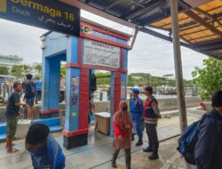 Polres Kepulauan Seribu Rutin Gelar Strong Point di Dermaga Marina Ancol untuk Jamin Keamanan Penyeberangan