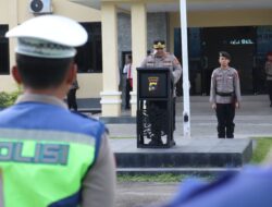 Upacara Hari Kesadaran Nasional Tahun 2026 Digelar di Mako Polres Belitung