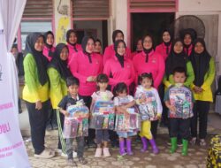 Taruni Akpol Gelar Trauma Healing bagi Siswa TK Bhayangkari Terdampak Banjir di Aceh Tamiang