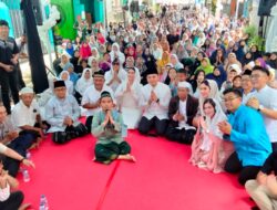 Anggota Dewan PAN Bebizie Hadiri Pengajian Akbar Isra Mi’raj di Warakas