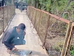 Gerak Cepat, PUPR Aceh Barat Perbaiki Jembatan Lawet