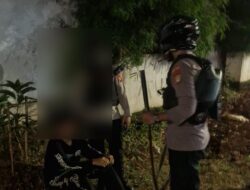 Aksi Tawuran Digagalkan Tim Serigala Polres Bekasi Kota, Sajam Disita