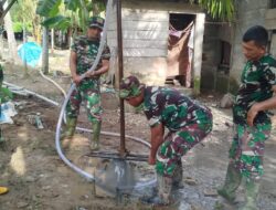 *Satgas TMMD Kodim 0105/Abar Taklukkan Bumi Hadirkan Sumber Air Bersih untuk Masyarakat