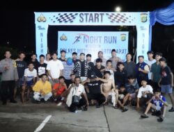 Polres Jakbar Gelar Night Run, Ajak Remaja Isi Ramadan dengan Hal Positif