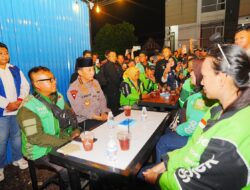 Momen Kapolri Interaksi-Serap Aspirasi Ojol di Kedai Ado Presisi 