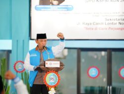 Silaturahmi Ramadhan Bareng KSPSI di Jatim, Kapolri Ajak Buruh Bersatu Dukung Upaya Perdamaian Presiden