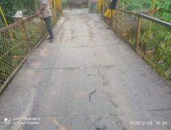 Rehabilitasi Jembatan Gantung Pungky Rampung, PUPR Aceh Barat Himbau Pengguna Patuhi Batas Muatan
