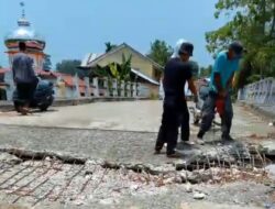 PUPR Aceh Barat Perbaiki Jembatan Penghubung Gampong Rambong-Kuta Padang