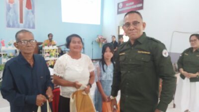 Yayasan Tunas Borneo Jaya Berbagi Kasih Jumat Agung, Salurkan Sembako