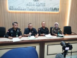 Kejari  Sumsel tahan Lima Tersangka Dugaan Tipikor Pemberian Fasilitas Pinjaman /Kridit dari Salah satu bank Pemerintah Kepada PT. BSS DAN PT. SAL