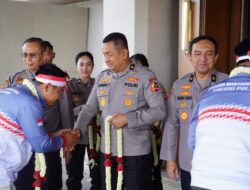 As SDM Kapolri Sambut Kepulangan Kontingen Taekwondo Garbha Presisi Peraih Juara Umum WATA Championship 2026