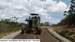 Gunakan Dana DOKA, PUPR Aceh Barat Bangun Jalan Blang Mee–Seuradeuk Bertahap