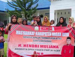 Dukung Program Presiden, Hendri Muliana Salurkan 49 Ribu Kaleng Sarden untuk Ibu Hamil dan Menyusui di Nagan Raya
