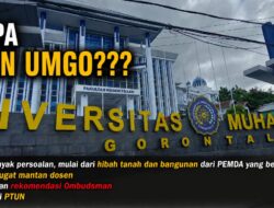 ADA APA DENGAN UMGO? : Universitas Muhammadiyah Gorontalo Dinilai Dihadapkan pada Sejumlah Persoalan Serius