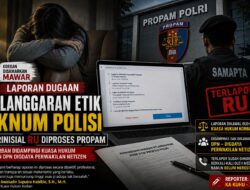 Laporan Dugaan Pelanggaran Etik Oknum Polisi Berinisial RU Diproses Propam, Korban Didampingi Kuasa Hukum dan DPN Digdaya Perwakilan Netizen