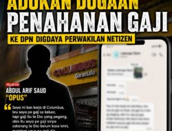 Karyawan Columbus Gorontalo Adukan Dugaan Penahanan Gaji ke DPN Digdaya Perwakilan Netizen