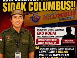 Ka Kuhu Desak Disnaker Sidak Columbus Gorontalo, Soroti Dugaan Hak Karyawan Belum Dibayarkan