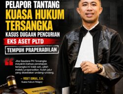 Pelapor Tantang Kuasa Hukum Tersangka Kasus Dugaan Pencurian Eks Aset PLTD Tempuh Praperadilan