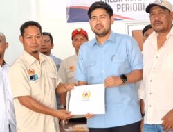 Dapat Dukungan 32 Cabor, Teuku Adian Serahkan Berkas Calon Ketua KONI Aceh Barat 2026-2030