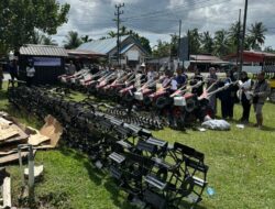 Perjuangkan Aspirasi Petani Aceh Jaya, Hendri Muliana Hadirkan Bantuan Hand Traktor untuk Masyarakat Korban Konflik