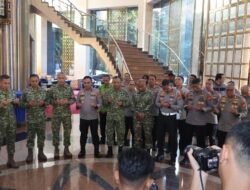 Pangdam Jaya Sambangi Polda Metro Jaya, Beri Ucapan Hari Bhayangkara ke-80