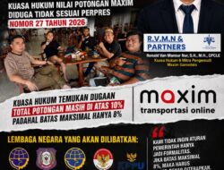SOMASI JILID II SIAP DILAYANGKAN! Kuasa Hukum Nilai Potongan Maxim Diduga Belum Sesuai Perpres Nomor 27 Tahun 2026, Sejumlah Lembaga Negara Akan Dilibatkan