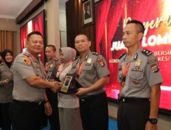 Rakernis SDM Polda Kaltim 2026 Tekankan SDM Unggul dan Presisi, Kapolda Serahkan Penghargaan Ketahanan Pangan serta Kebersihan Mako