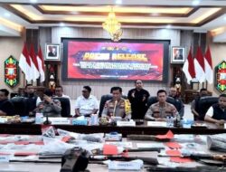 Terungkap! Jaringan Sabu Tumbang Kalamei Digulung, Pelaku Pembunuhan Tiga Polisi Dijerat Pasal Berlapis