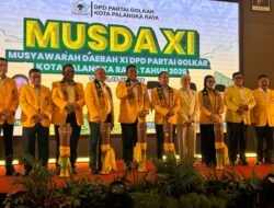 Musda XI Golkar Palangka Raya Tetapkan Agenda Kepemimpinan Baru, Fairid Naparin Tekankan Soliditas dan Peningkatan Suara Partai