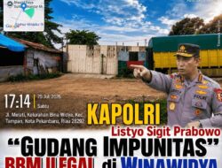Cukup Satu Perintah Tegas dari KAPOLRI: Borgol Bosnya, Gembok Gudang Impunitas BBM di Jl. Melati