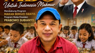 Menjelang HUT ke-81 RI, Bona Paputungan Kembali Suarakan Lagu MBG untuk Masa Depan Anak Bangsa