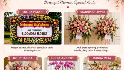 Bloomora Florist: Hadirkan Keindahan Bunga di Setiap Momen Berharga Anda
