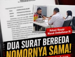 DUA SURAT, SATU NOMOR! Administrasi Desa Pelita Jaya Dipertanyakan, Aduan Resmi Masuk Ombudsman