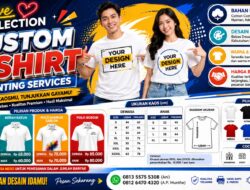 Love Collection: Wujudkan Kreativitasmu dengan Kaos Custom Berkualitas Premium