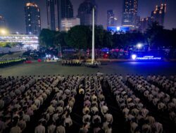 Sejumlah 13.859 Personel Gabungan Disiapkan untuk Pengamanan HUT ke-81 RI di Jakarta*