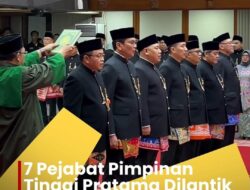 Penyegaran Pimpinan DKI: Tujuh Pejabat Tinggi Pratama Resmi Dilantik, Siap Dorong Kemajuan Jakarta Lebih Cepat