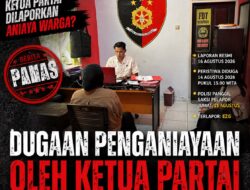 Dugaan Penganiayaan Ketua Partai di Gorontalo Memanas, Polisi Panggil Saksi Pelapor