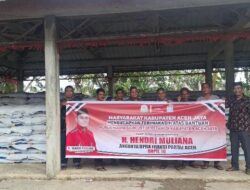 350 Ton Pupuk Mengalir ke 97 Desa di Aceh Jaya, Bukti Hendri Muliana Perjuangkan Aspirasi Petani