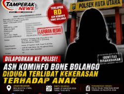 ASN Kominfo Bone Bolango Dilaporkan ke Polisi, Diduga Terlibat Kekerasan terhadap Anak