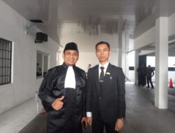 Andi Sabri SH. MH Bahagia  Telah Sah Menyandang Profesi Sebagai Advokat