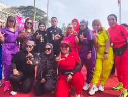 Semangat ,Bazar UMKM MERAH PUTIH PWDPI Sukses Digelar Di Hadiri 1.000 Peserta