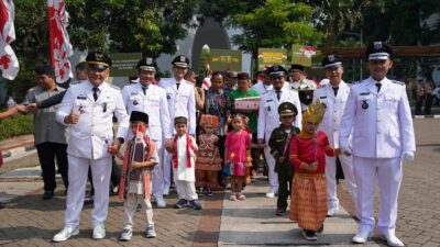 Dari Kantor Wali Kota Jakut, Semangat TNI Bersama Rakyat Bergema