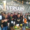 Komunitas Moge Hadiri Anniversary ke-10 Ojek Online, Perkuat Silaturahmi dan Solidaritas